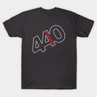 440 Magnum - Badge Design (Reverse) T-Shirt